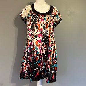 NWT BCBG Max Azria Colorful Dress Size XS